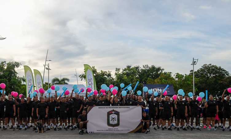 foto de portada de la publicación Unidades del Servicio de Protección Institucional Participan en la Caminatón de la Cinta Rosada y Celeste